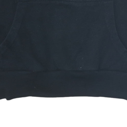 Kappa Women's Black Pullover Hoodie Medium Logo Sportswear