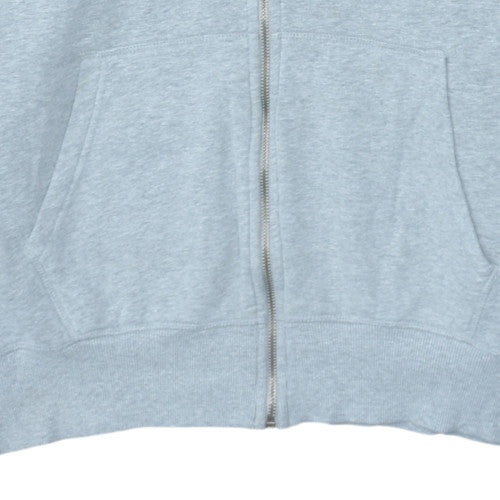 Ellesse Mens Grey 2XL Full Zip Hoodie with Logo and Pockets