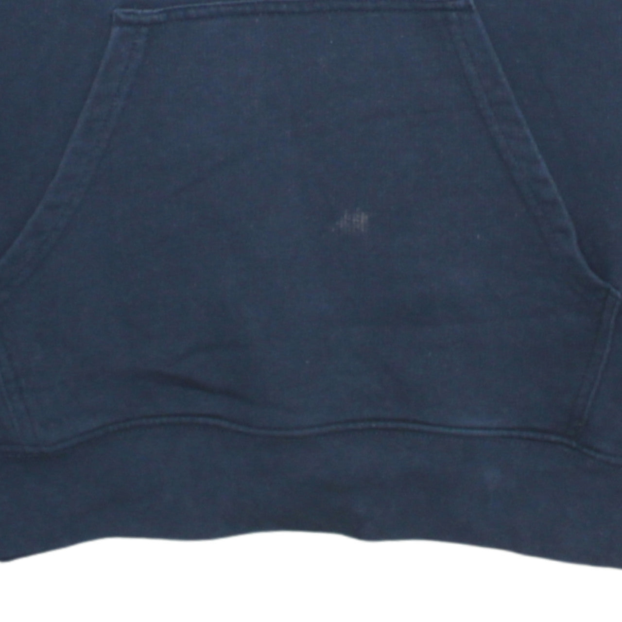 Champion Mens Blue Pullover Hoodie Small Logo Fleece Sweatshirt