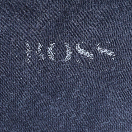 Hugo Boss Men's Black V-Neck Short Sleeve Cotton T-Shirt XL