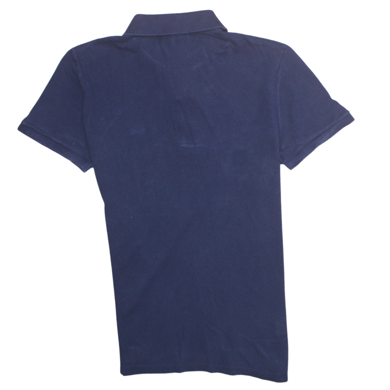 Lacoste Men's Blue Slim Fit Cotton Short Sleeve Polo Shirt M