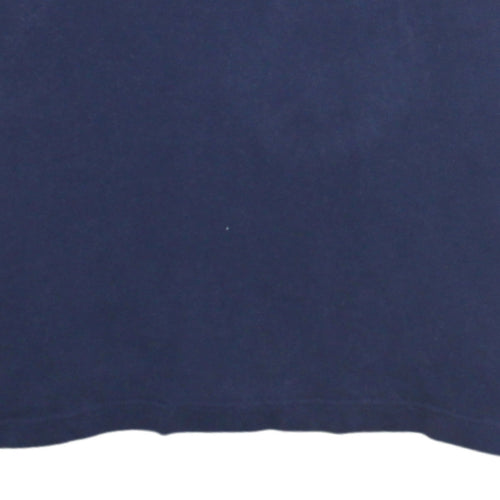 Lacoste Men's Blue Slim Fit Cotton Short Sleeve Polo Shirt M