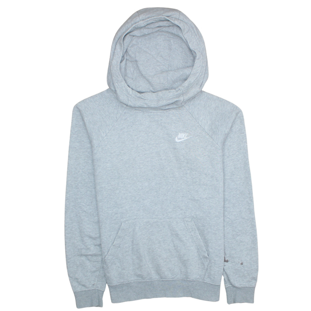 Nike Men’s Grey Pullover Hoodie Small Regular Fit Sports Style