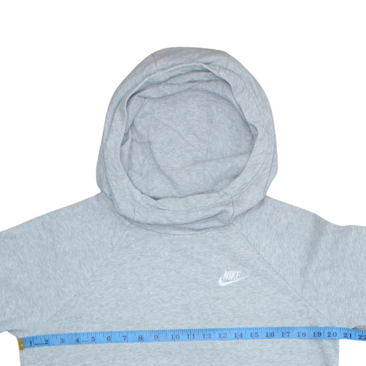 Nike Men’s Grey Pullover Hoodie Small Regular Fit Sports Style