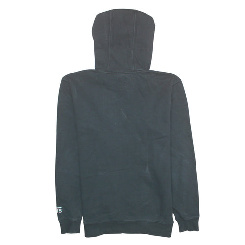 Vans Men’s Black Pullover Hoodie Small Logo Fleece Skate Sweatshirt