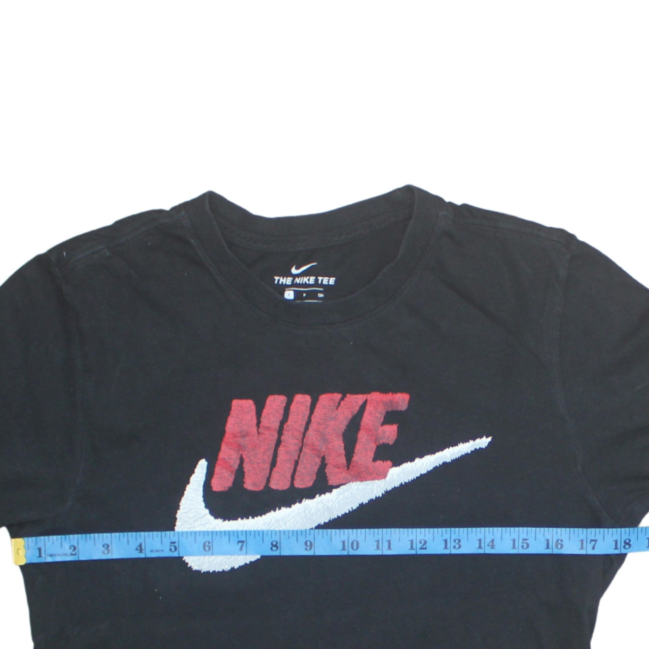 Nike Men's Black Swoosh Graphic Sports T-Shirt Size S