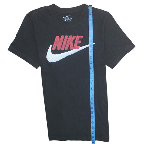 Nike Men's Black Swoosh Graphic Sports T-Shirt Size S