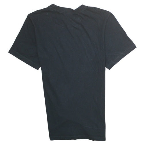 Nike Men's Black Swoosh Graphic Sports T-Shirt Size S