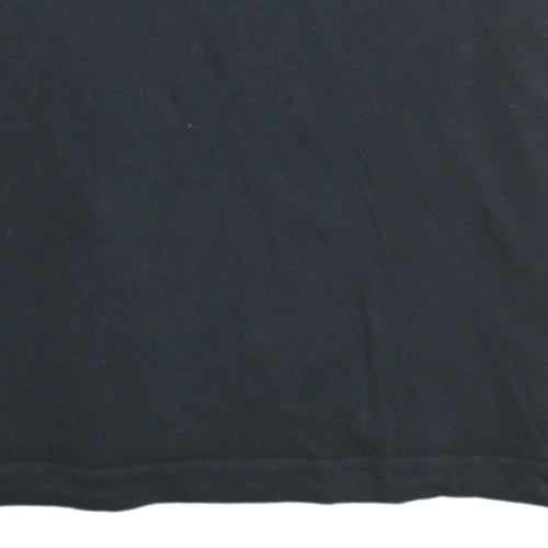 Nike Men's Black Swoosh Graphic Sports T-Shirt Size S