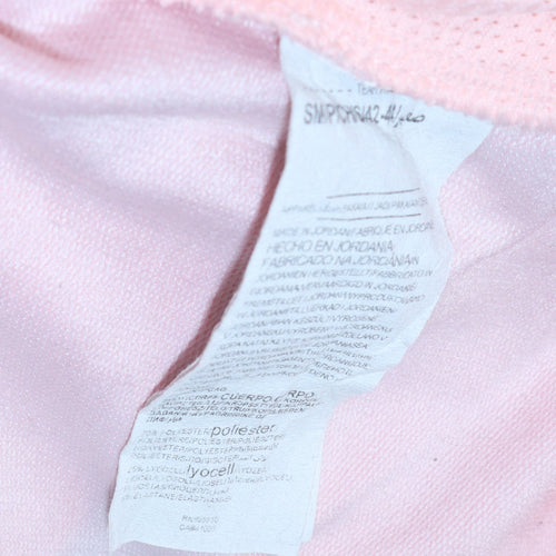 Under Armour Womens White Pink Ombre Pullover Hoodie Size Small Loose Fit