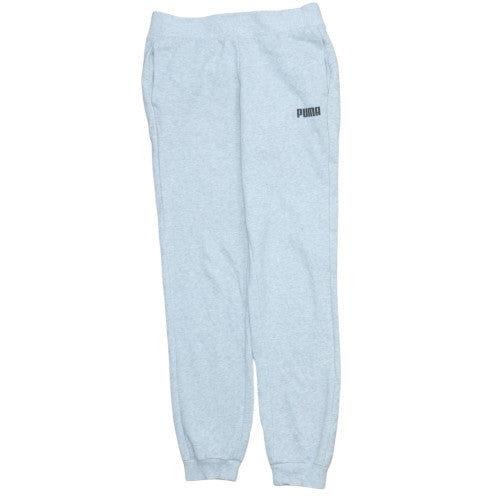 Puma Boys Grey Jogger Sweatpants 13-14 Years Fleece Trousers