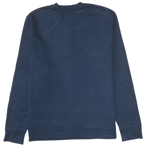 Champion Men's Navy Blue Crew Neck Sweatshirt L Cotton Blend