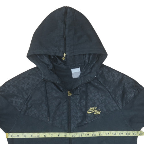 Nike Air Women's Black Full Zip Hooded Sweatshirt Size M