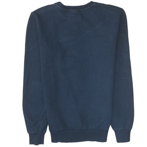 Ellesse Womens Navy Blue Crew Neck Pullover Sweatshirt UK 8