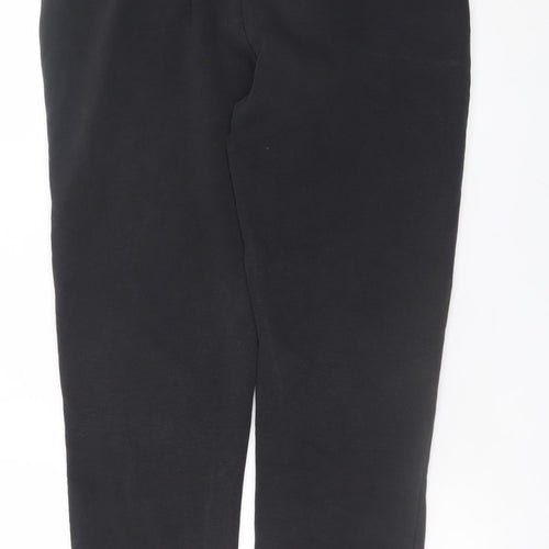 Fila Men's Black Jogger Sweatpants M Casual Elastic Waist
