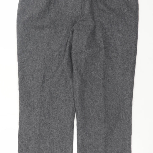 Cotswold Collections Women Grey Wool Dress Pants Size 16 Classic Fit