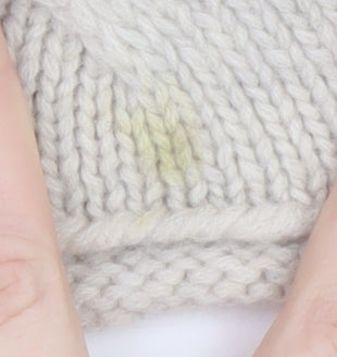 Poetry Women Beige Roll Neck Cable-Knit Lambswool Jumper Size 14