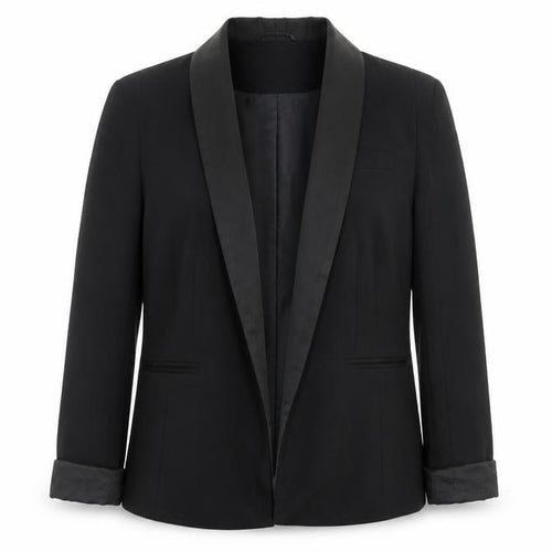 Miss Selfridge Women’s Black Blazer Jacket Size 12 Classic Mid-Length