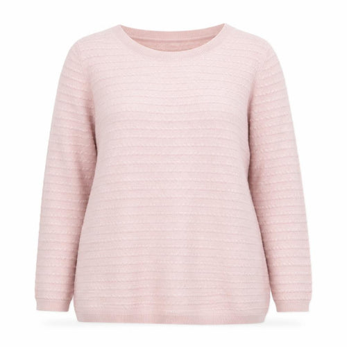 Marks and Spencer Per Una Women's Pink Size 14 3/4 Sleeve Knit Jumper