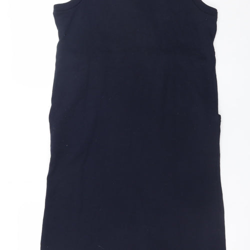 ASOS Women’s Black V-Neck Acrylic Knit Jumper Dress Size 10