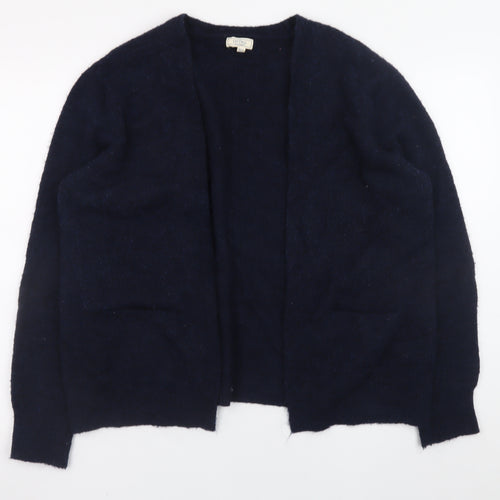 Fat Face Women's Blue Size 14 Knit Open Cardigan Jumper