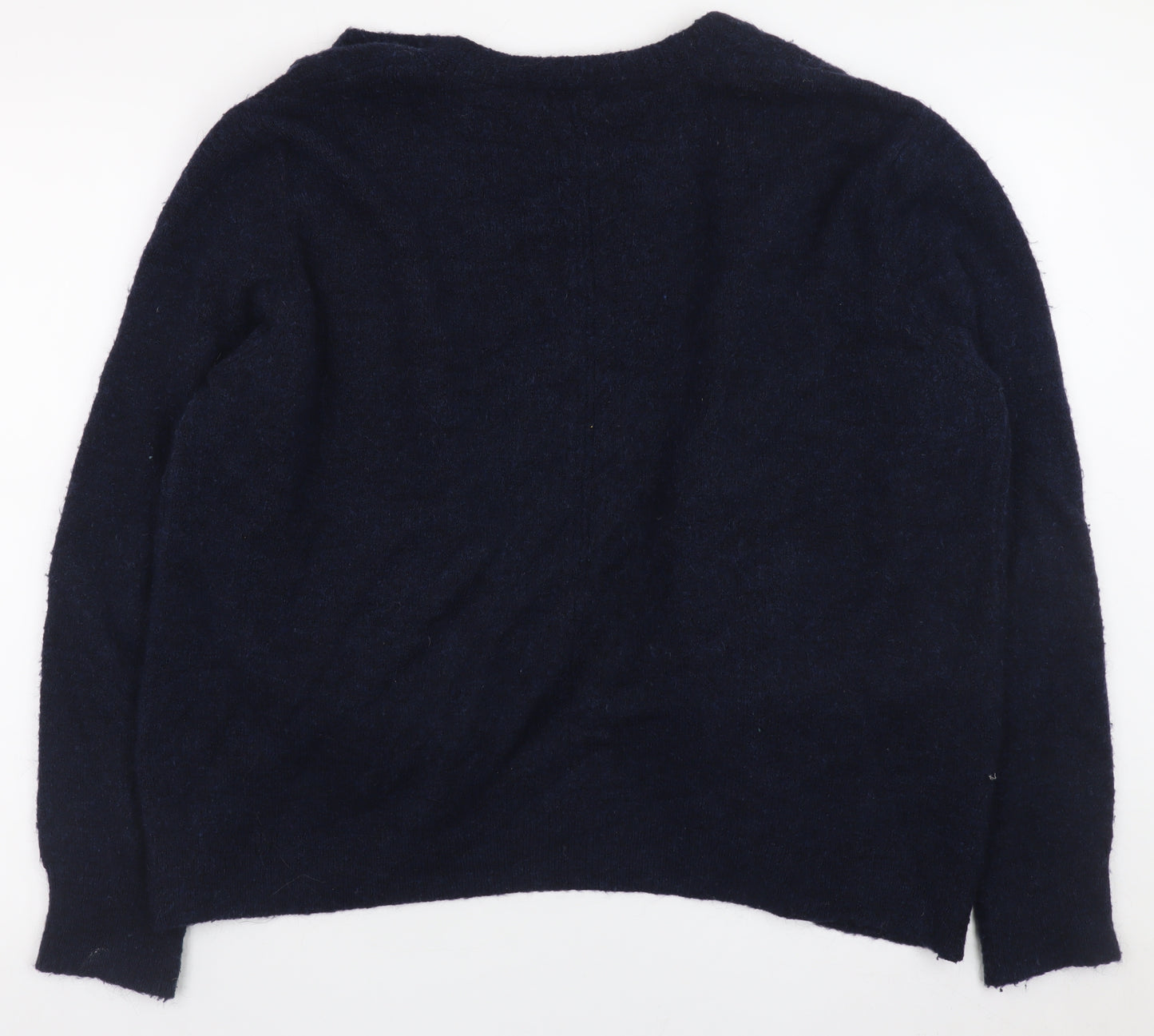 Fat Face Women's Blue Size 14 Knit Open Cardigan Jumper