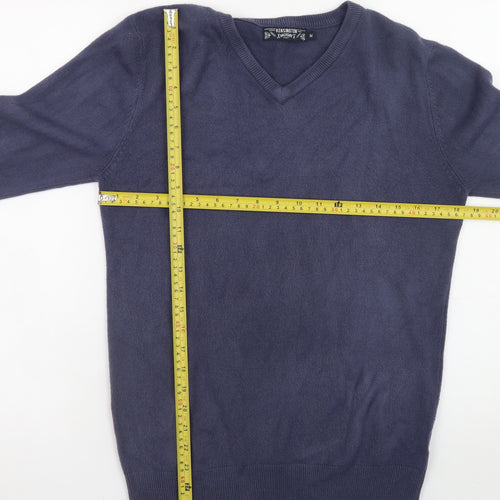 Kensington Dockside Men's Blue V-Neck Pullover Jumper M