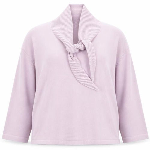 Janique Womens Pink Acrylic Cowl Neck Jumper Size 24