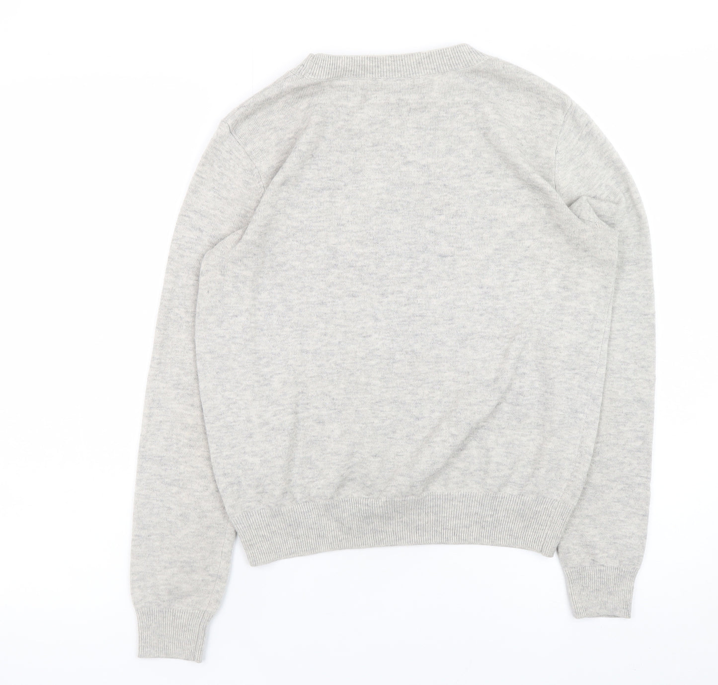 River Island Women’s Grey Funny Banana Pullover Jumper Size 10