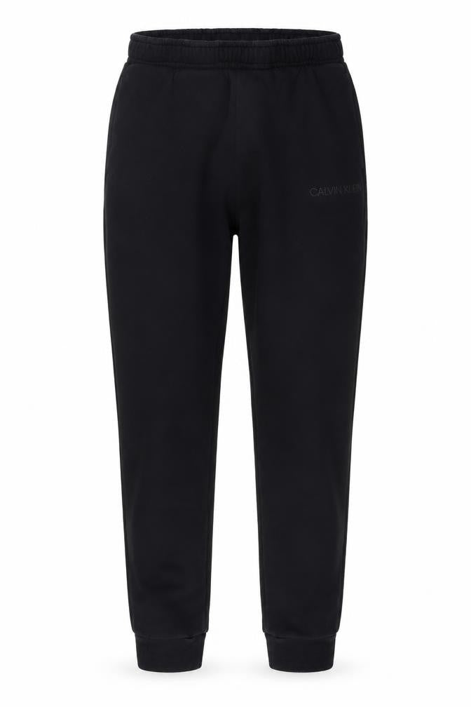 Calvin Klein Men’s Black Jogger Sweatpants M Tapered Fleece