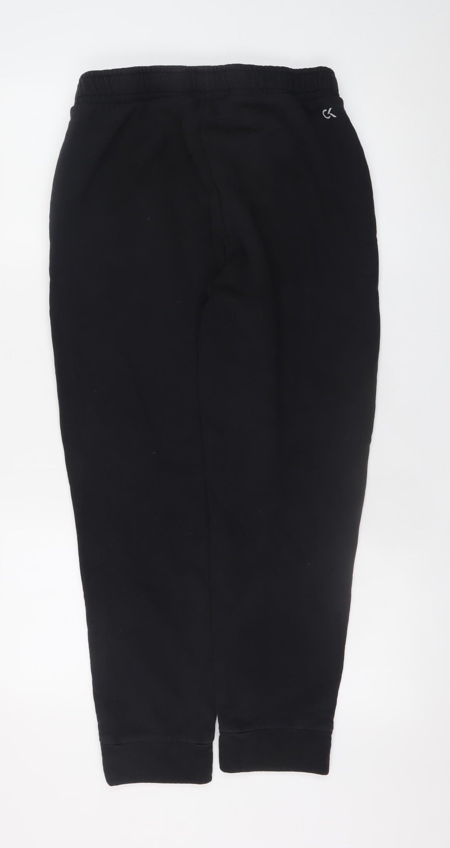Calvin Klein Men’s Black Jogger Sweatpants M Tapered Fleece