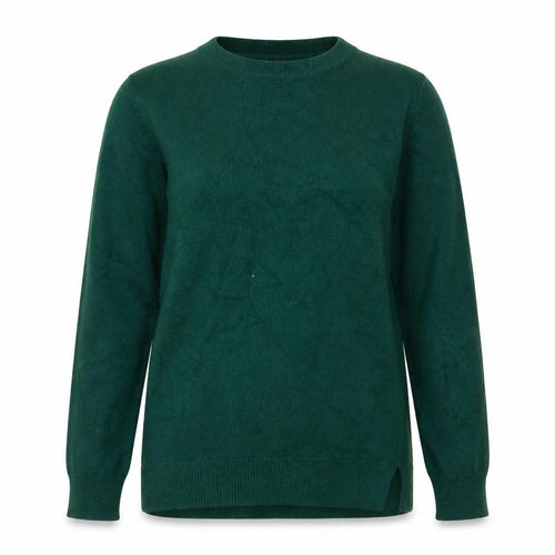Marks and Spencer Women Green Size 6 Crew Neck Acrylic Jumper