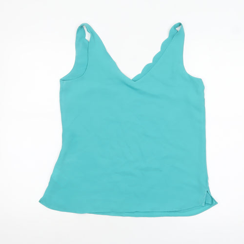 Principles Women Blue Size 8 Camisole Sleeveless Top