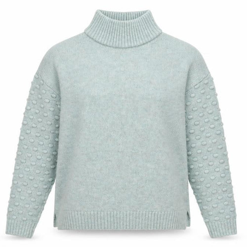 Next Women Green Roll Neck Long Sleeve Acrylic Jumper Size S
