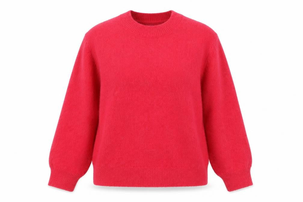 Primark Rita Ora Women’s Pink Wool Blend Crew Neck Jumper Size S