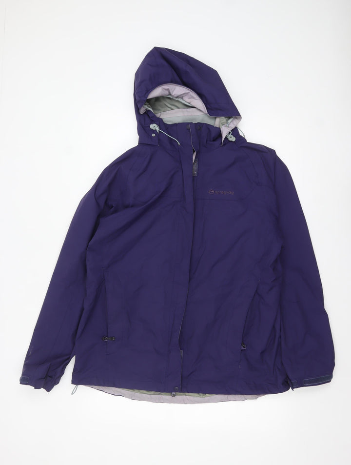 Sprayway Women's Purple Waterproof 3-in-1 Jacket Size 14