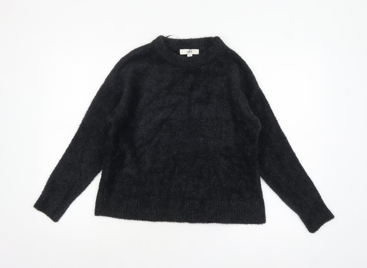 Marks and Spencer Women’s Black Knit Pullover Jumper Size S