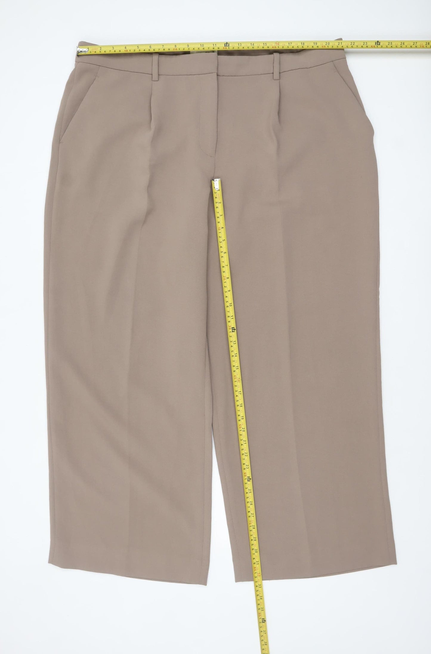Abercrombie & Fitch Women’s Beige Dress Pants Size 20 Straight Leg
