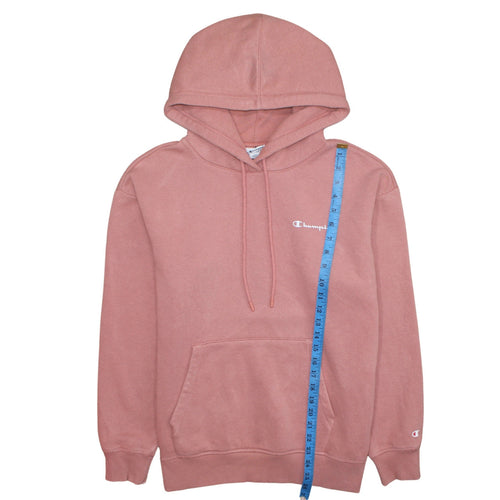 Champion Women’s Pink Pullover Hoodie Sweatshirt L Cotton Blend
