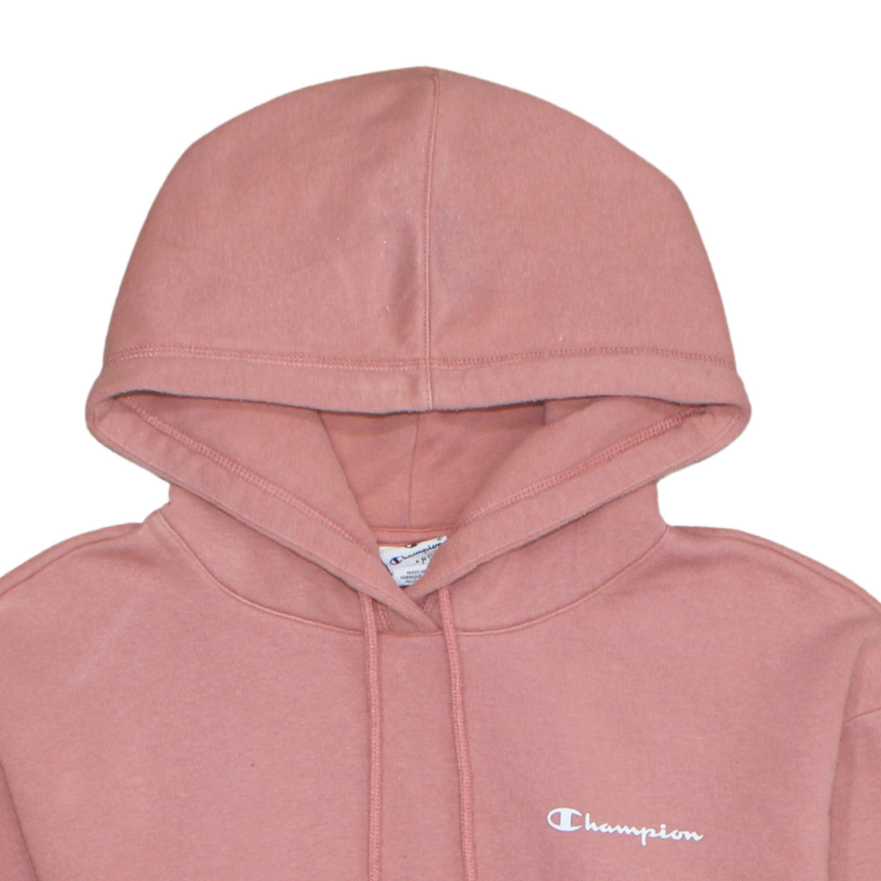 Champion Women’s Pink Pullover Hoodie Sweatshirt L Cotton Blend