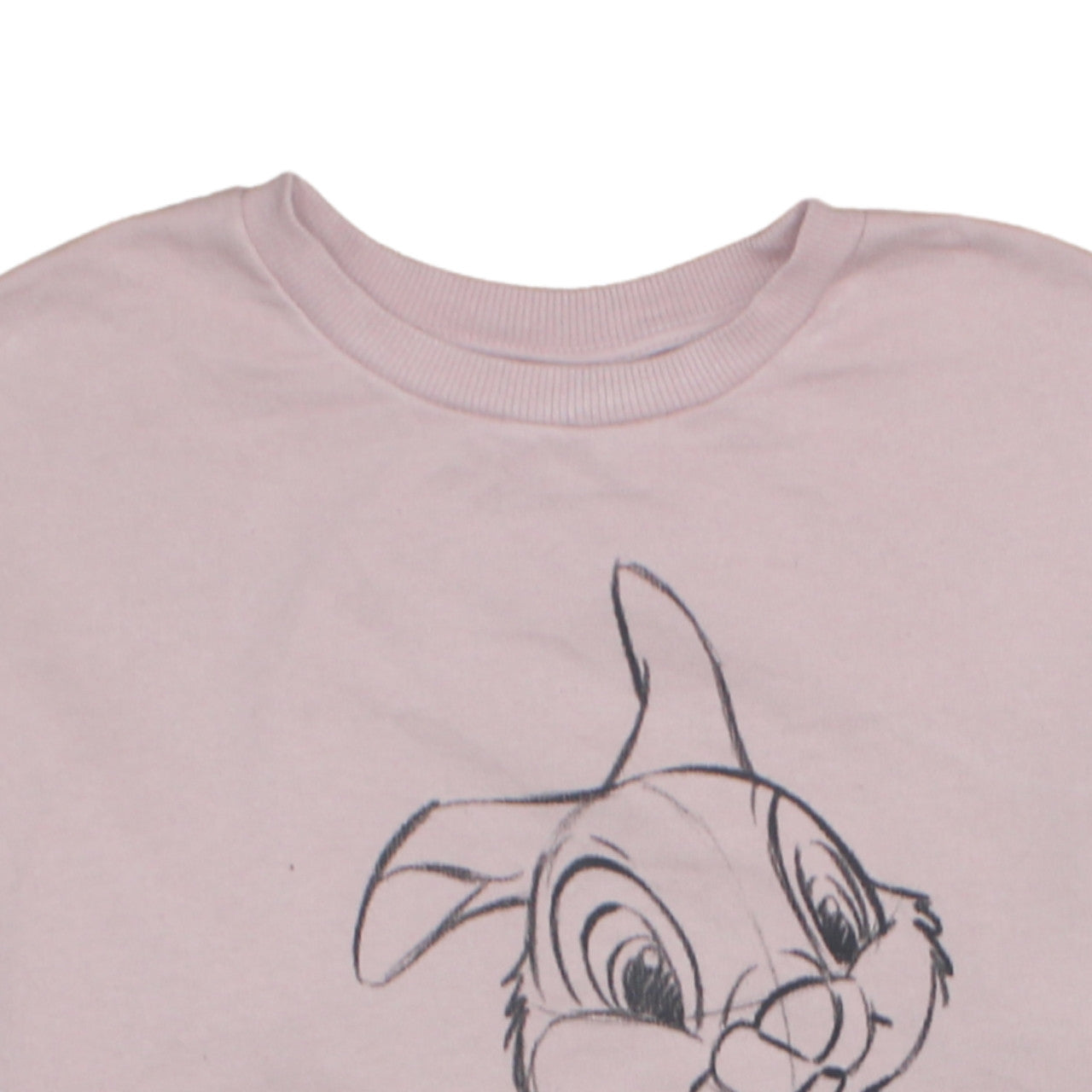 Disney Women Pink Thumper Sweatshirt UK 12/14 Medium Pullover