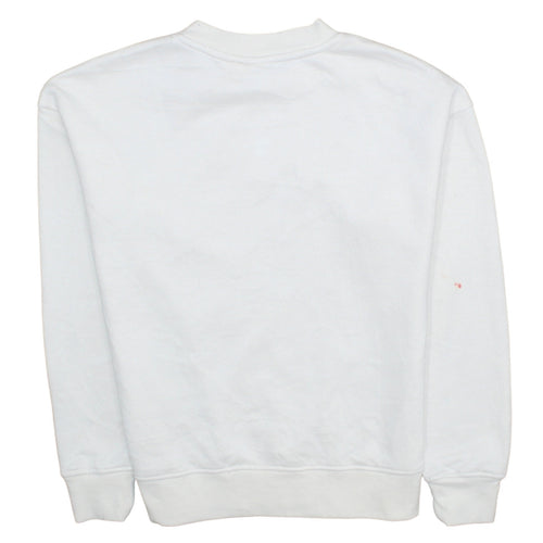 Primark Disney Women's White Mickey Mouse Pullover Sweatshirt 2XS