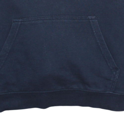 Lyle & Scott Boys Blue Pullover Hoodie 12-13 Years Cotton Logo Sweatshirt