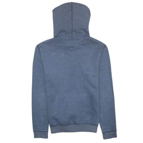 Tommy Jeans Mens Blue Regular Fit Full Zip Hoodie Size M