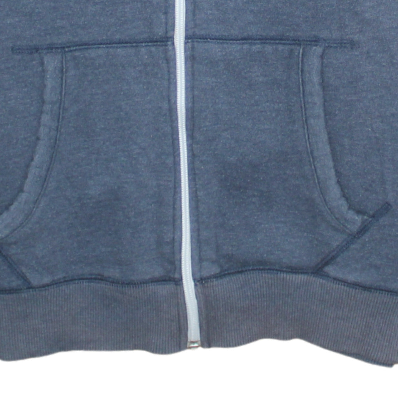Tommy Jeans Mens Blue Regular Fit Full Zip Hoodie Size M