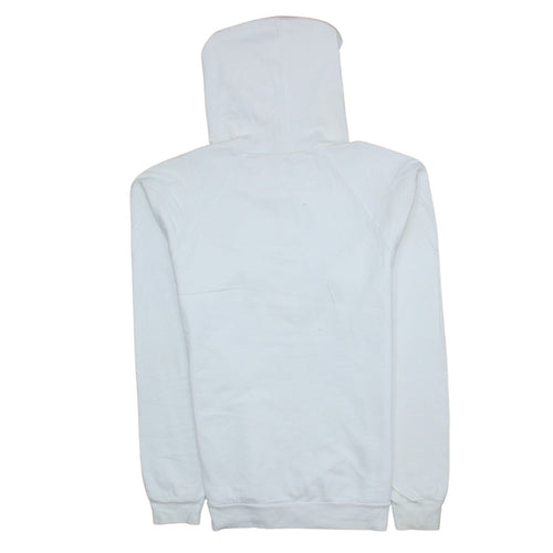 American Apparel Women White Buddy The Elf Winter Time Pullover Hoodie M