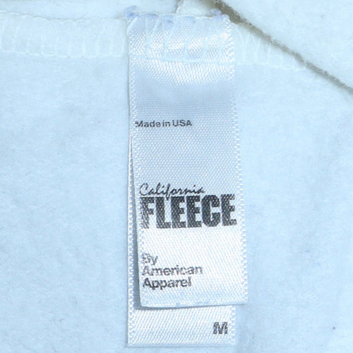 American Apparel Women White Buddy The Elf Winter Time Pullover Hoodie M