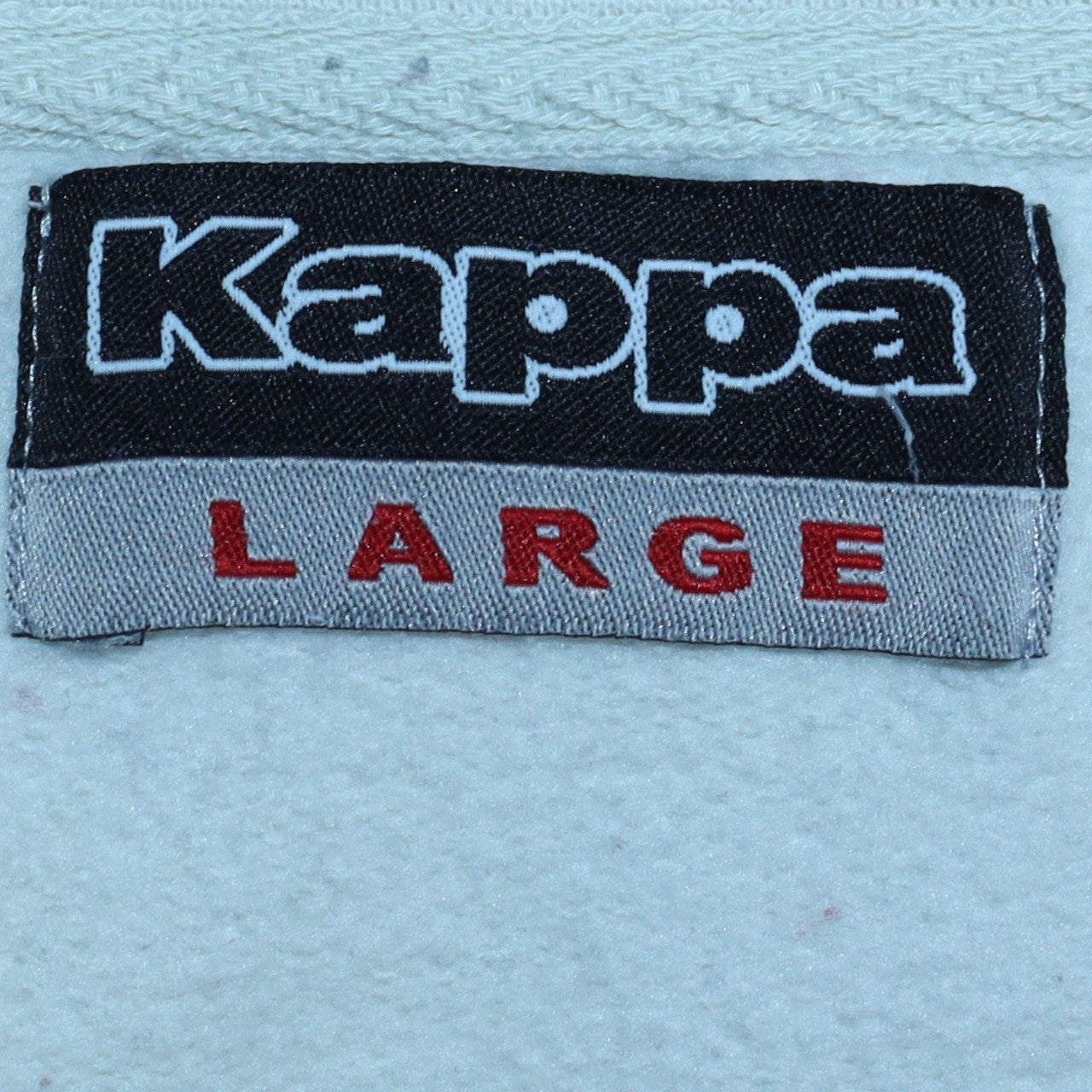 Kappa Men's White Large Crew Neck Pullover Sweatshirt
