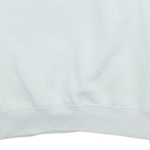 Kappa Men's White Large Crew Neck Pullover Sweatshirt