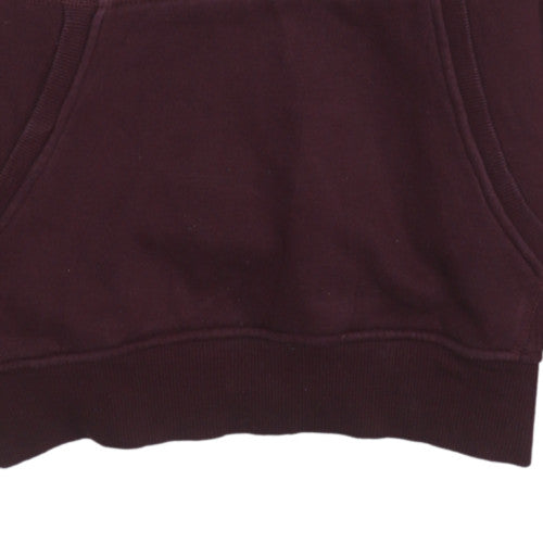 Ellesse Men’s Brown Pullover Hoodie M Logo Fleece Sweatshirt